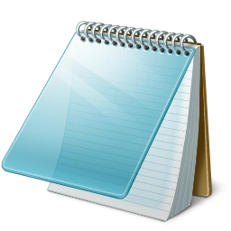 Glossy Notepad icon