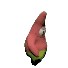 Animated dancing Patrick Star meme